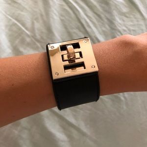 Black and gold bracelet